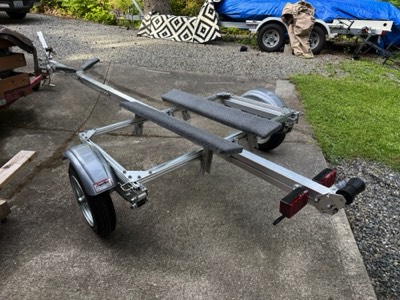  The trailer is assembled.  