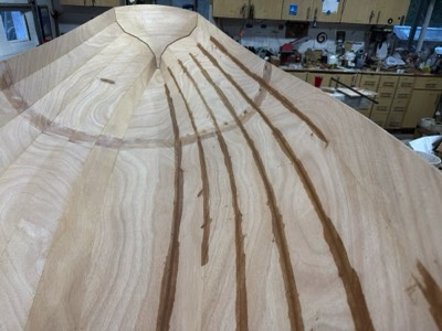 2/27/25 - The inside seams are partially filled.  