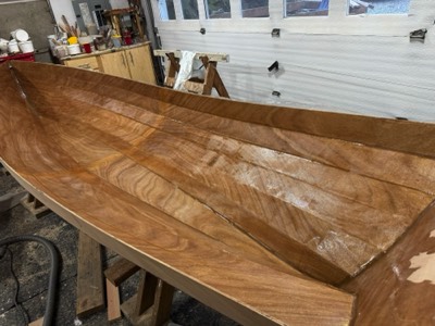  The glass is epoxy saturated. 