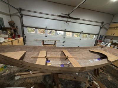  3/20/25 - The seats are laid out. 