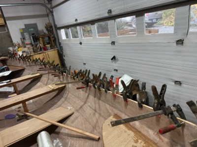  4/4/25 - Starboard rail. 