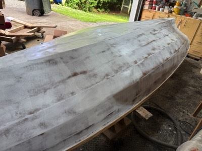 5/2/25 - The primer is sanded. 