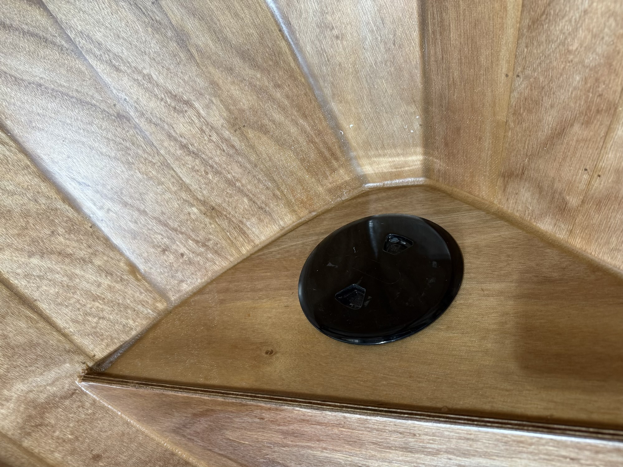  Cover in place.  