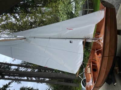  5/1/23 - The boat is rigged. 