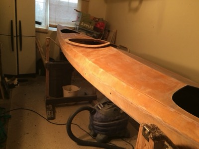  10/14/14 - Sanding is complete. 