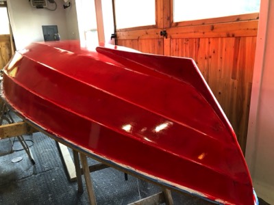  11/27/19 - The first coat of paint is appiled. 